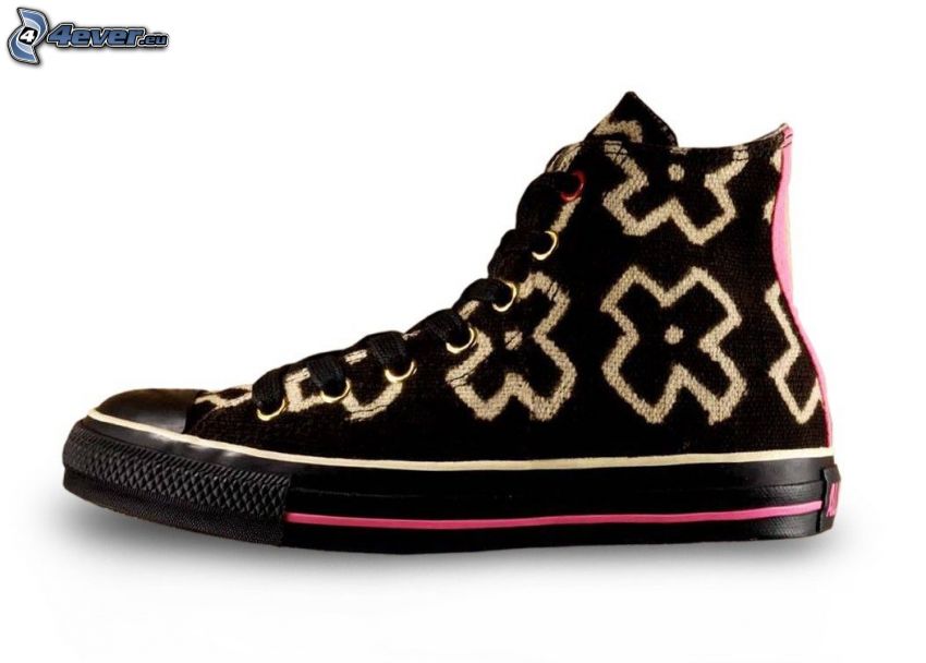 Converse, black sneaker