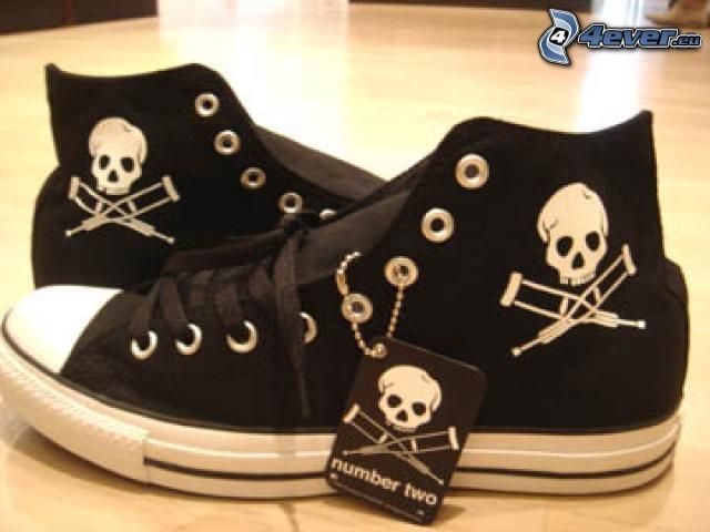 sneakers with skull, Converse, chinese shoes