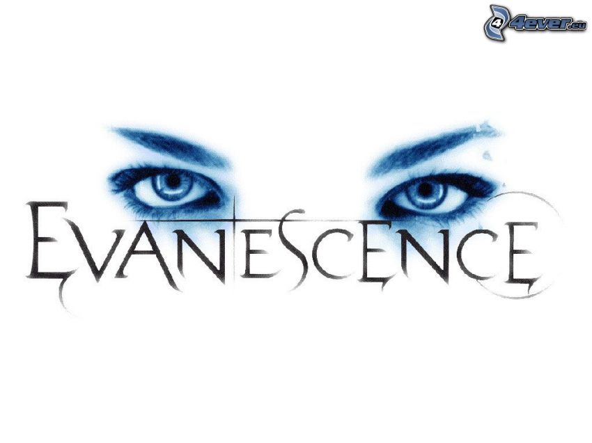 Evanescence, logo, eyes
