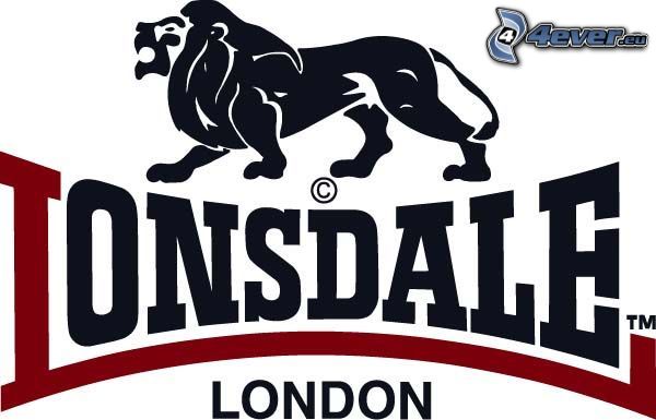 UKRAINE, DNEPR - JUNE 29, 2023: Lonsdale London Company Logo on