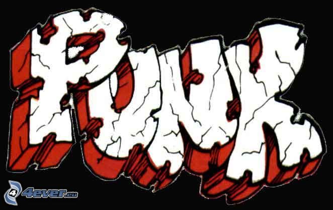 punk, graffiti