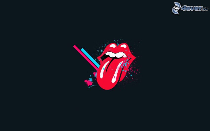 The Rolling Stones, mouth, tongue