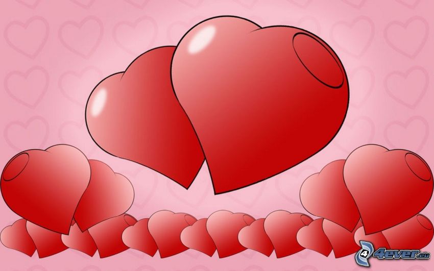 cartoon hearts