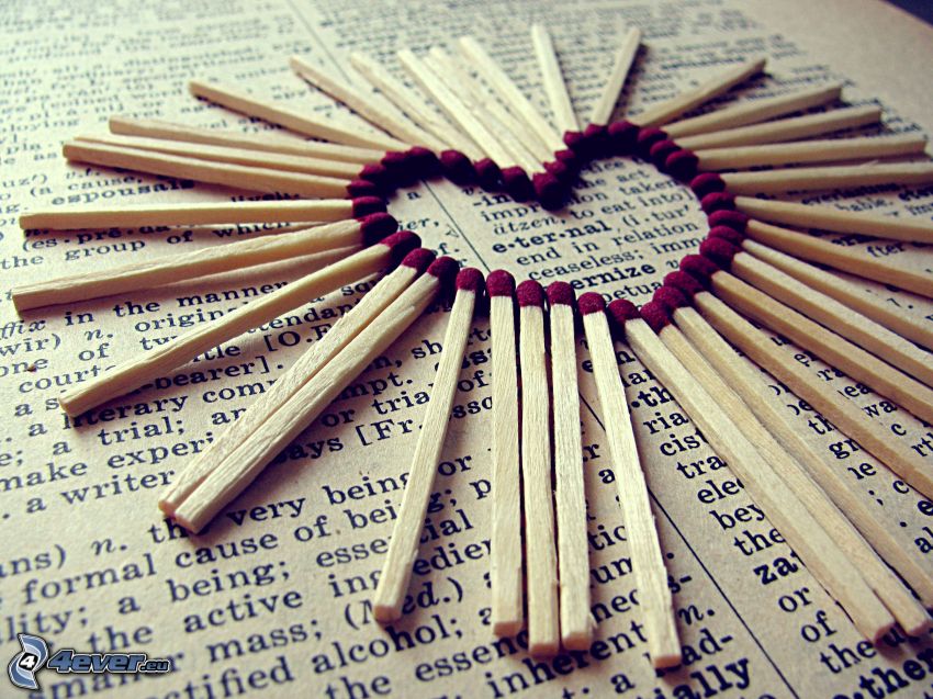 heart, matches
