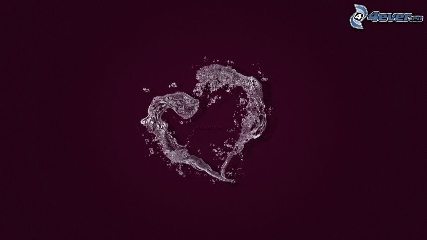 heart, water