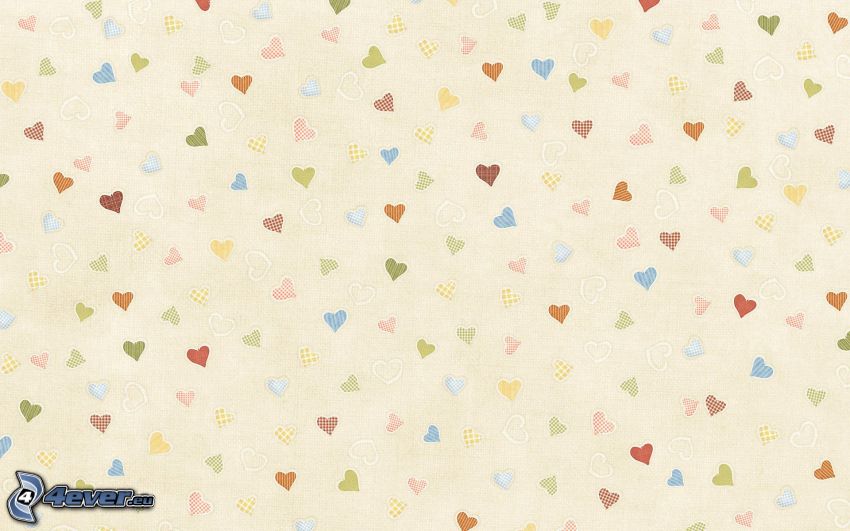 hearts, background