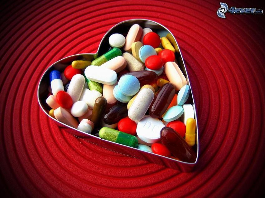 pills, heart