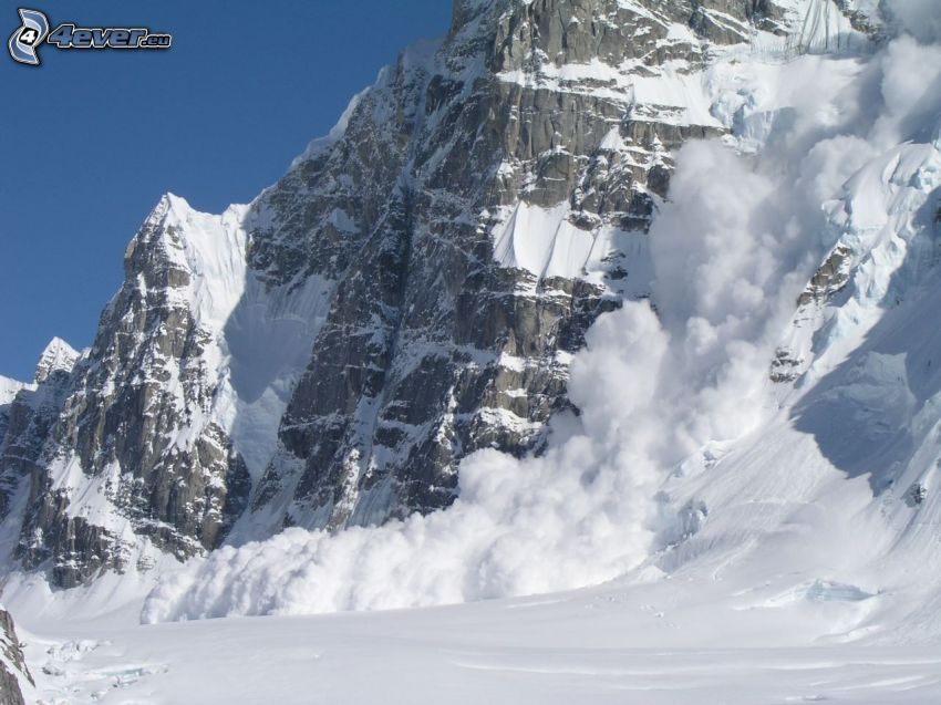 avalanche, rocky mountain