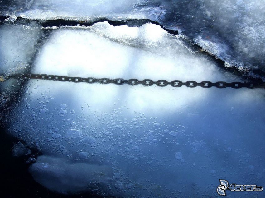ice, chain
