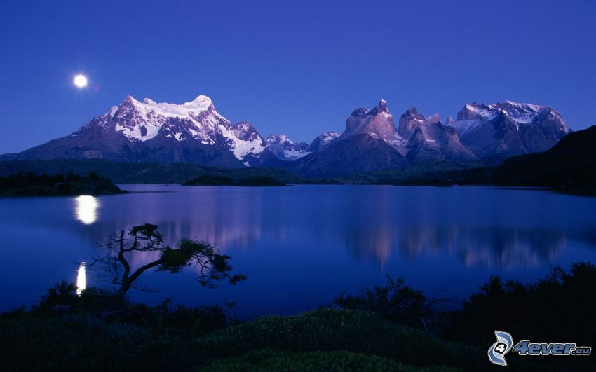 rocky mountains, lake