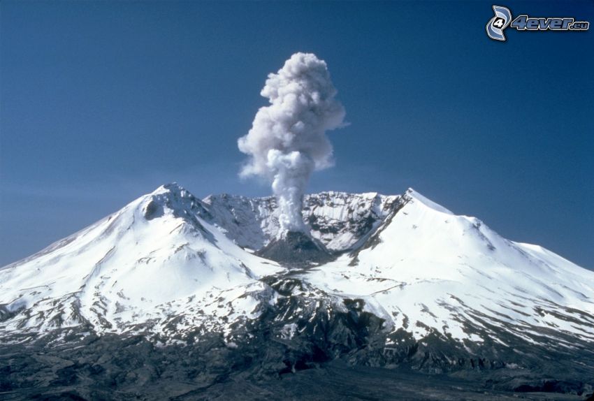 Saint Helens, volcano, volcanic cloud