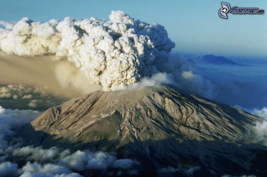 Saint Helens, volcano, volcanic cloud