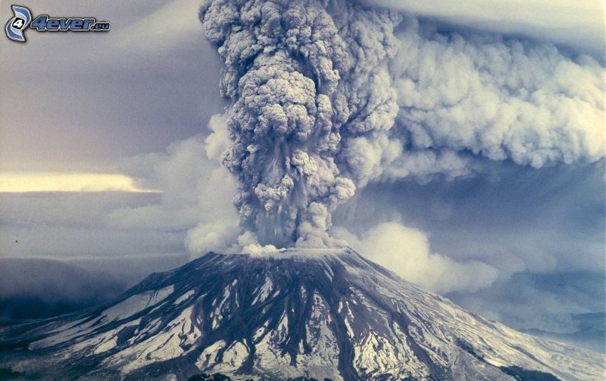 Saint Helens, volcano eruption