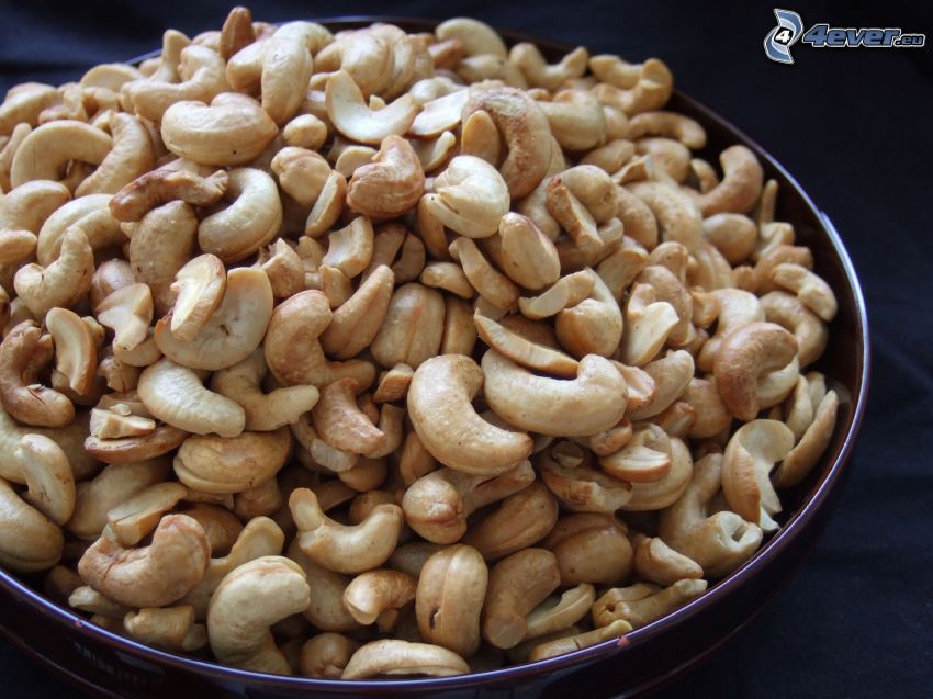 Cashew nuts, bowl