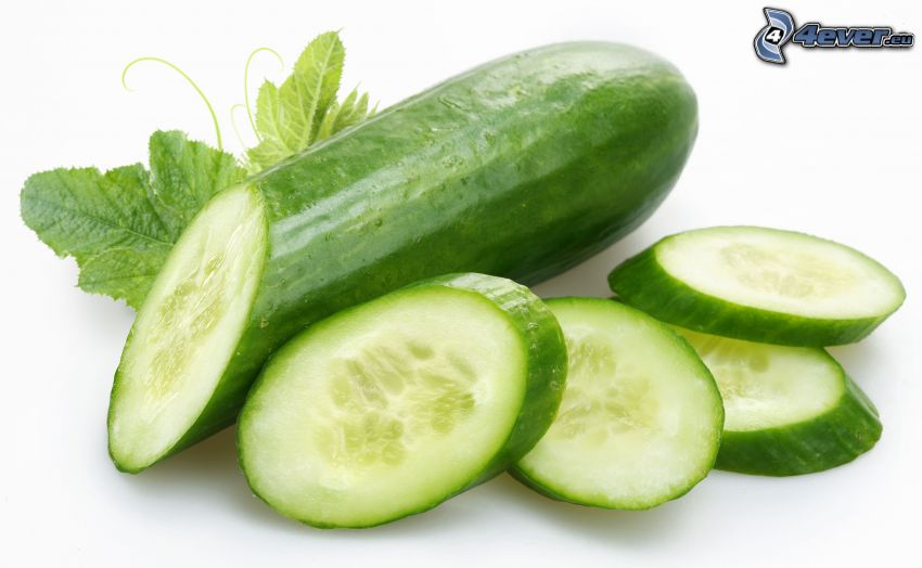 cucumber, cucumbers circles