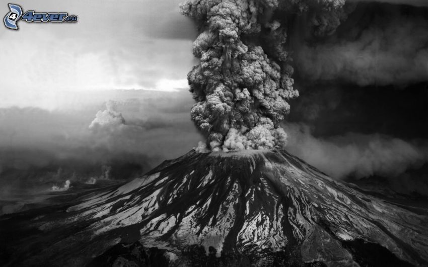 Saint Helens, volcano eruption