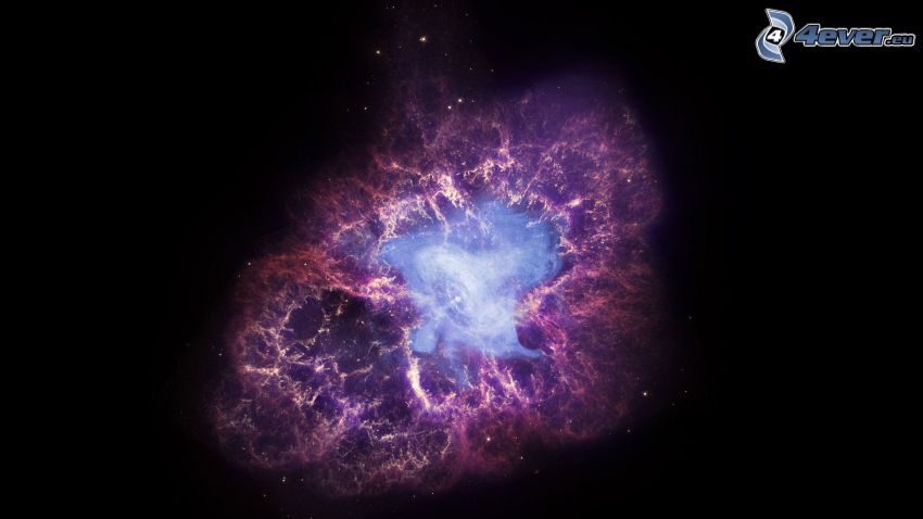 Crab Nebula, universe, stars