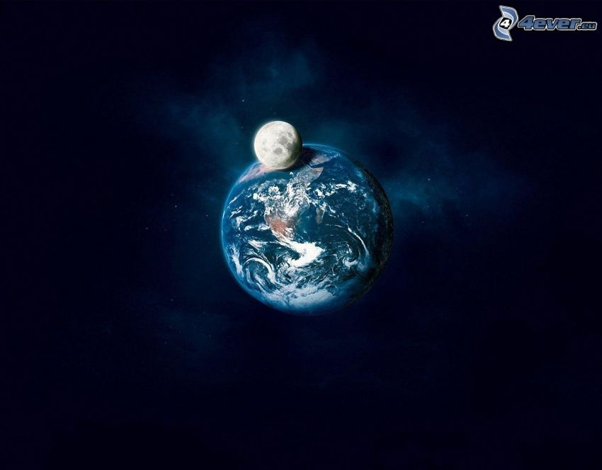 Earth and Moon
