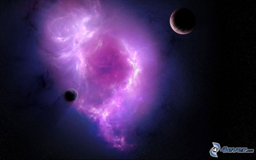 nebula, planets