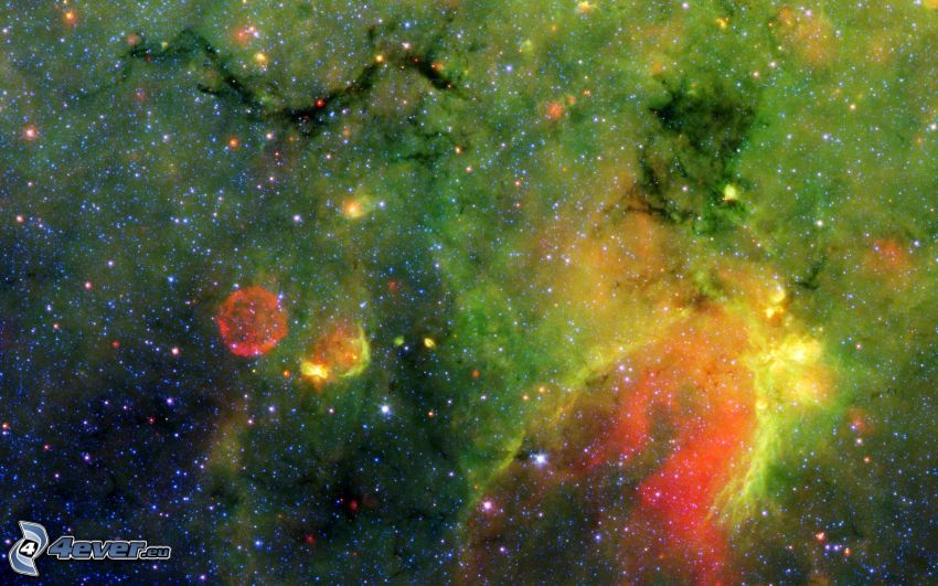 nebulae, stars