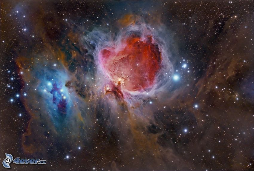 Orion Nebula, stars