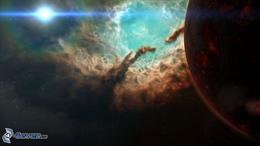 planet, nebulae