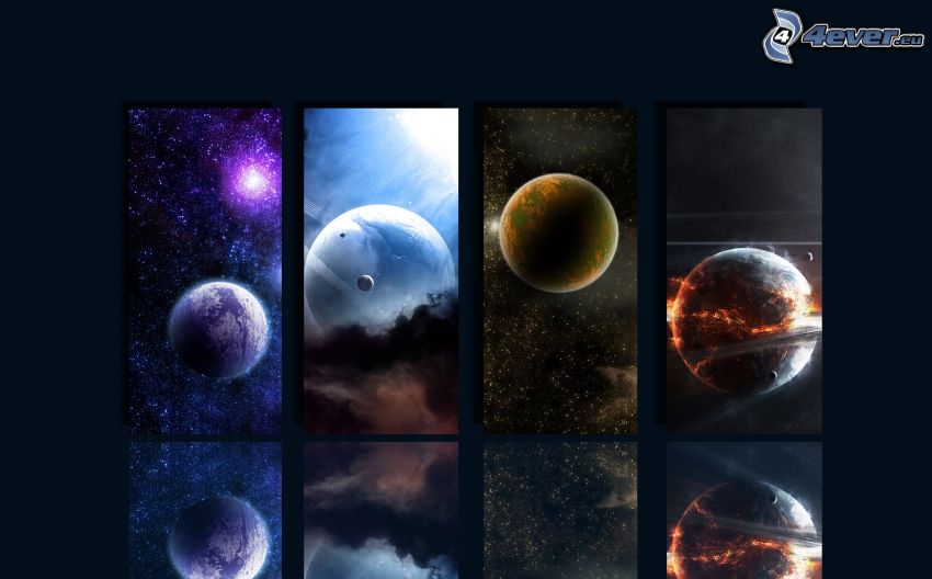 planets, images