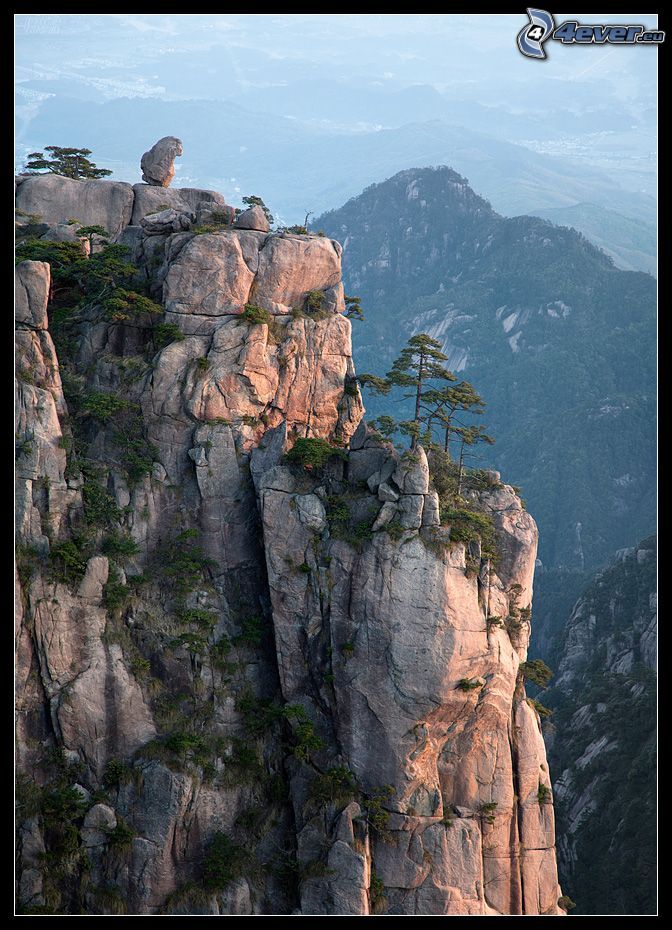 view of rocks, China
