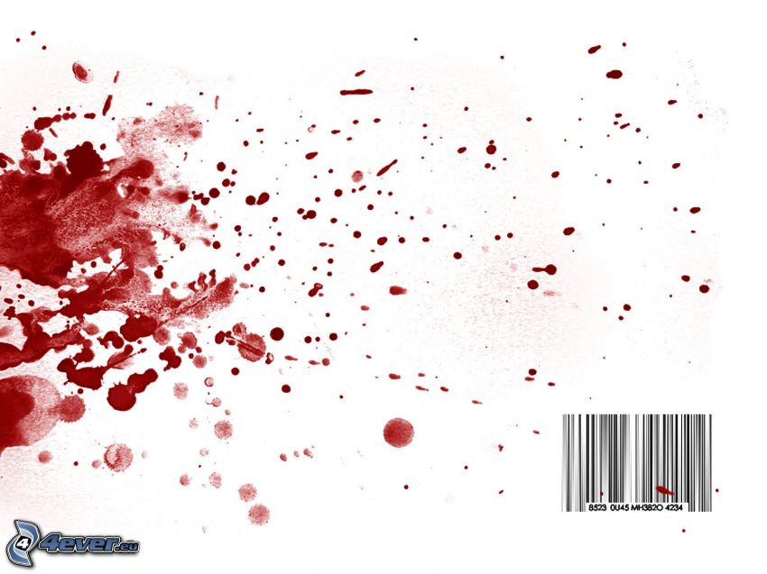 barcode, blood