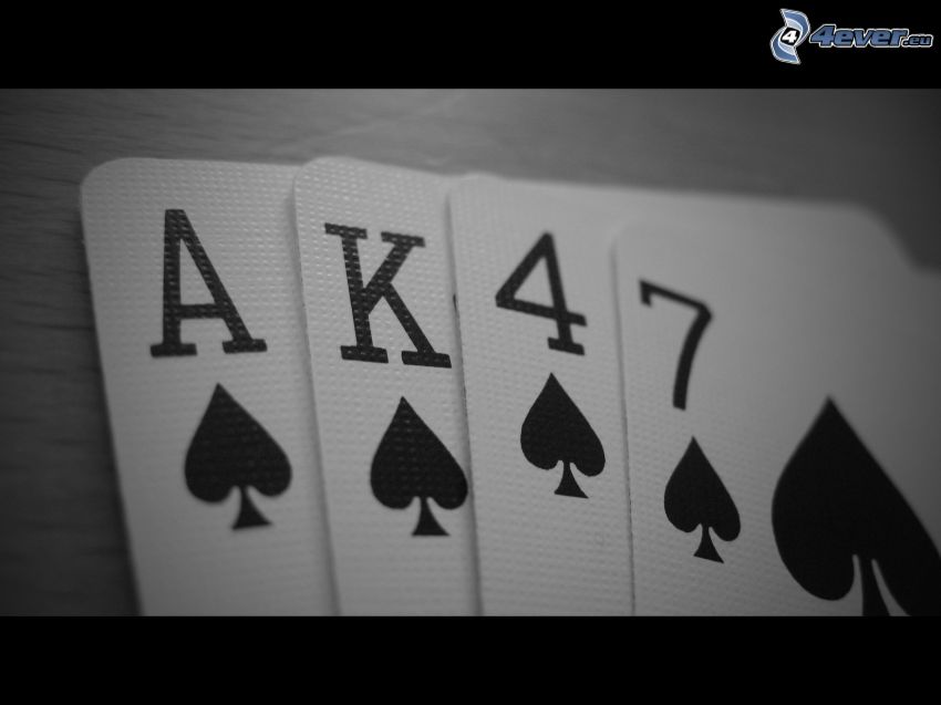 cards, AK-47