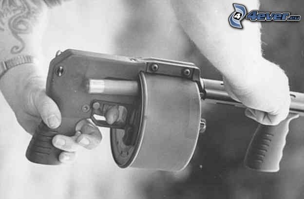 Cobray Street Sweeper, submachine gun