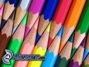 colored pencils