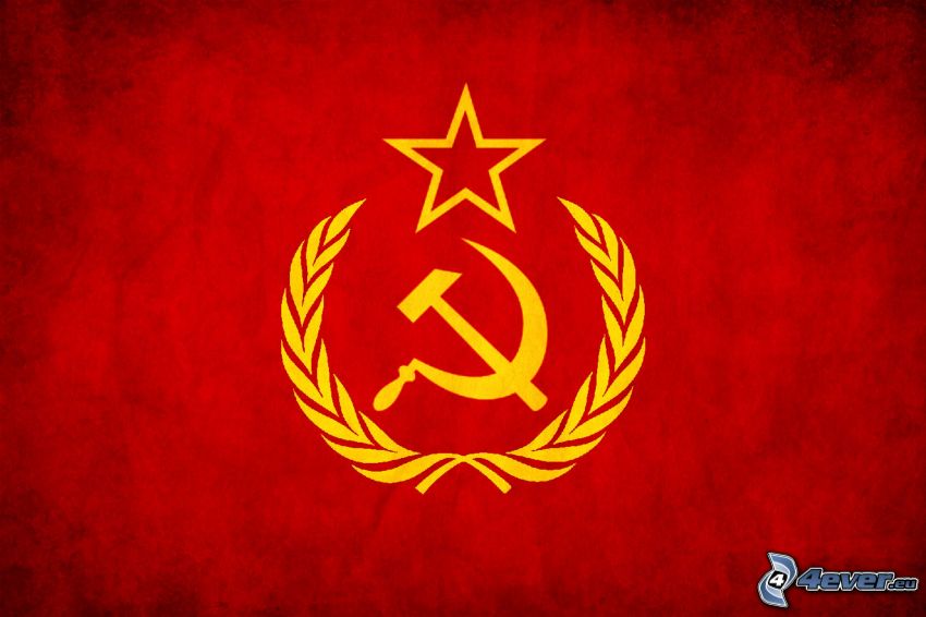 hammer and sickle, star, socialism, communism