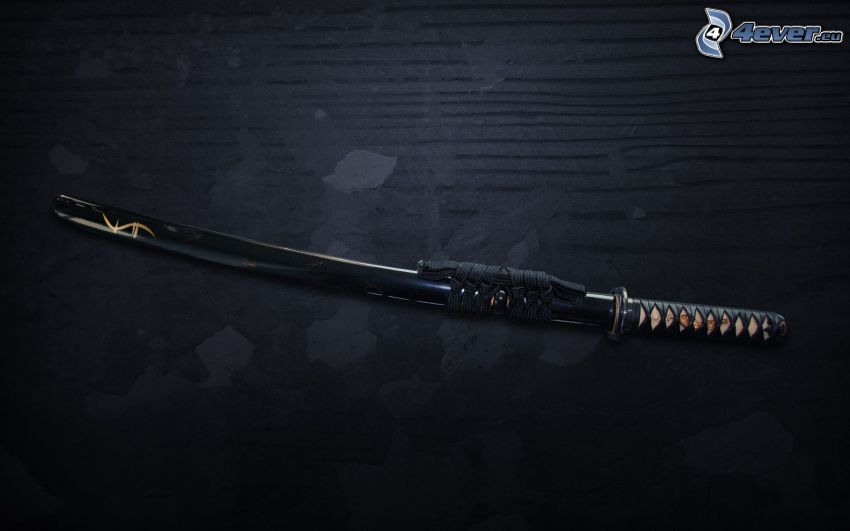 katana, sword