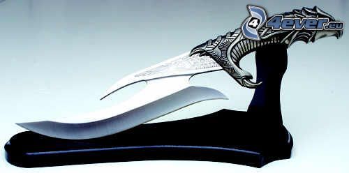 knife, dagger