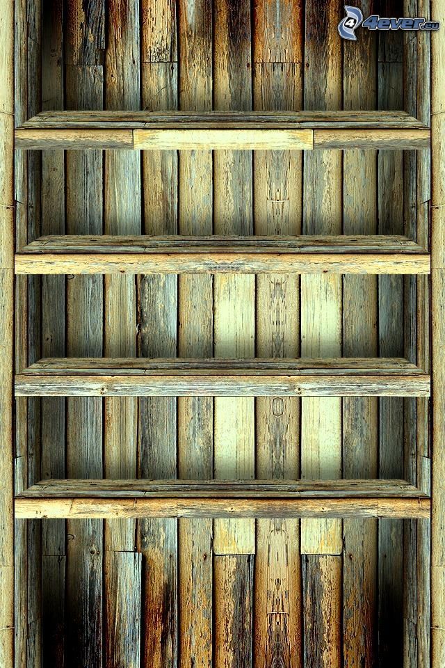 shelves, wood