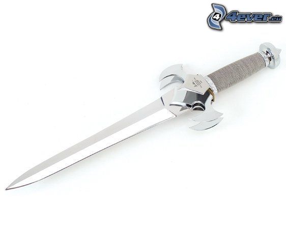 sword, dagger