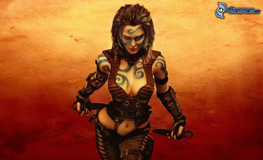Age of Conan, fantasy woman