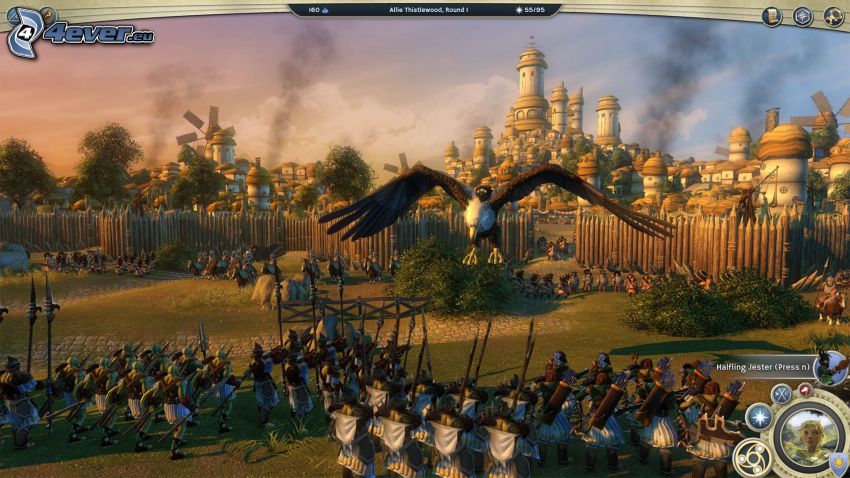 Age of Wonders, Army, village, fence