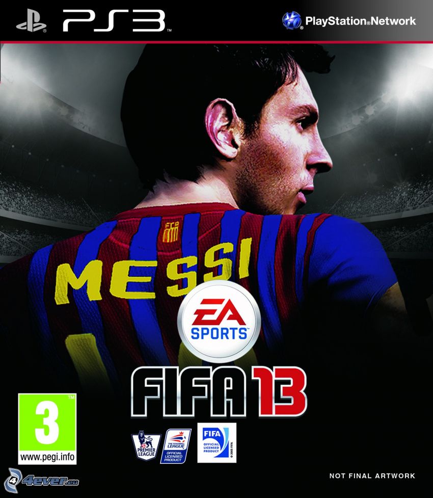 FIFA 13, PS3, Messi