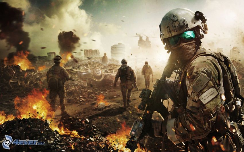 Ghost Recon: Future Soldier, soldiers