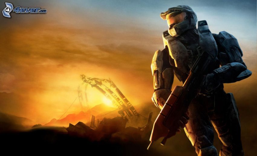 Halo 3: ODST, sci-fi soldier