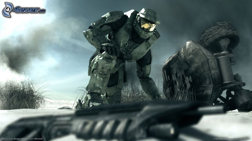 Halo 4, sci-fi soldier