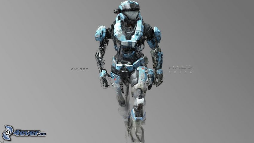 Halo: Reach, sci-fi soldier