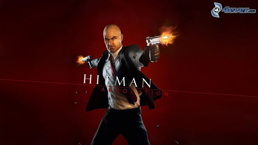 Hitman: Absolution, man with a gun