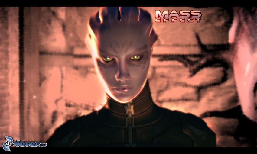 Mass Effect, anime woman