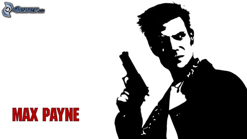 Max Payne, man with a gun