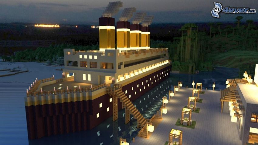 Minecraft, Titanic
