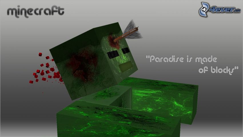 Minecraft, zombie