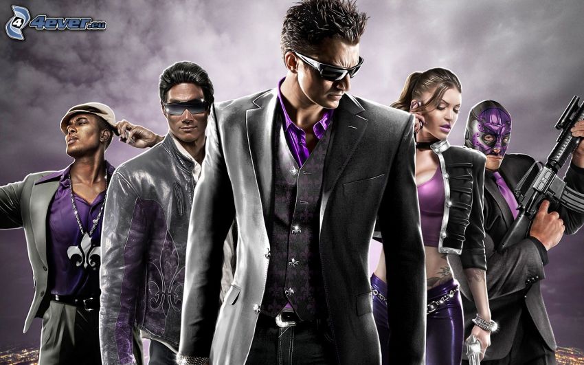 Saints Row: The Third, man in suit